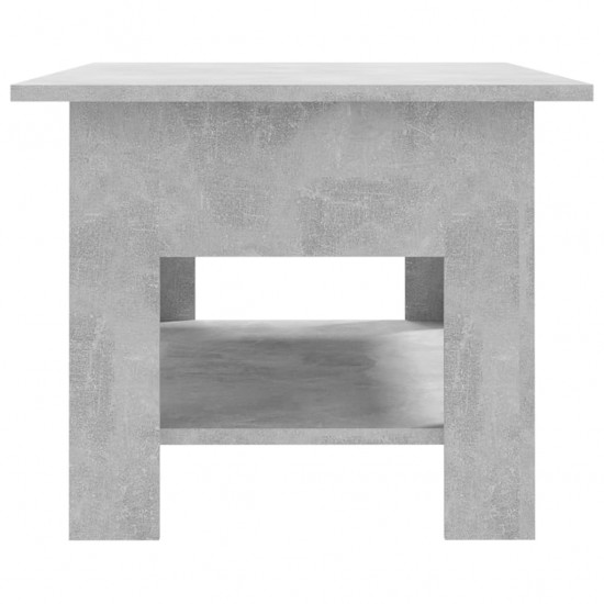 Kavos staliukas, betono pilkos spalvos, 102x55x42cm, MDP