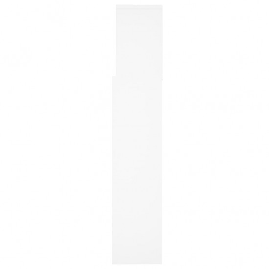 Galvūgalis-spintelė, baltos spalvos, 160x19x103,5cm