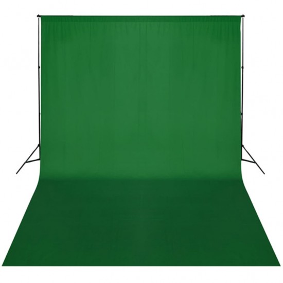 Fono rėmo sistema, 300 x 300 cm, žalia