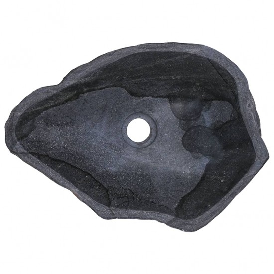 Praustuvas, upės akmuo, ovalo formos, 37–46cm
