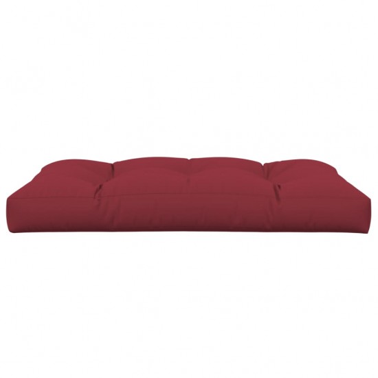Paletės pagalvėlė, raudonojo vyno spalvos, 120x80x10cm, audinys