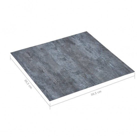 Grindų plokštės, pilkos, 5,11m², PVC, prilipdomos, marmurinės