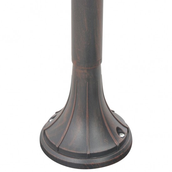 Sodo šviestuvas, bronzinis, 120 cm, aliuminis, E27