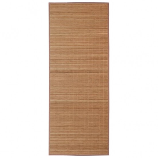 Bambukinis kilimas, 160x230 cm, rudas