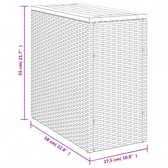 Galvūgalis su LED, tamsiai rudos spalvos, 200x5x78/88cm,audinys