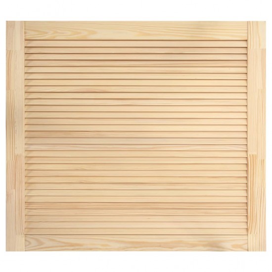 Žaliuzinės durelės, 4vnt., 39,5x49,4cm, pušies medienos masyvas