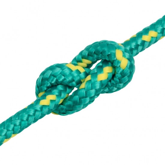 Valties virvė, žalios spalvos, 6mm, 500m, polipropilenas