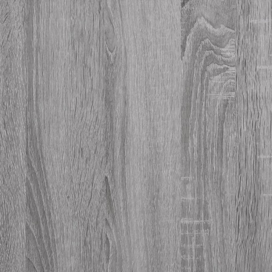 Drabužių spinta, pilka ąžuolo, 82,5x51,5x180cm, mediena