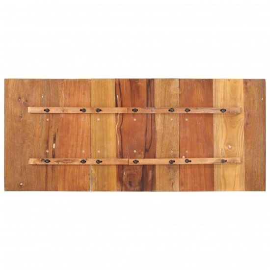 Stalviršis, 60x140cm, medienos masyvas, 25–27mm, stačiakampis