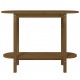 Konsolinis staliukas, medaus rudas, 110x40x80cm, pušies masyvas