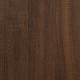Sieninė lentyna, ruda ąžuolo, 102x30x29cm, apdirbta mediena