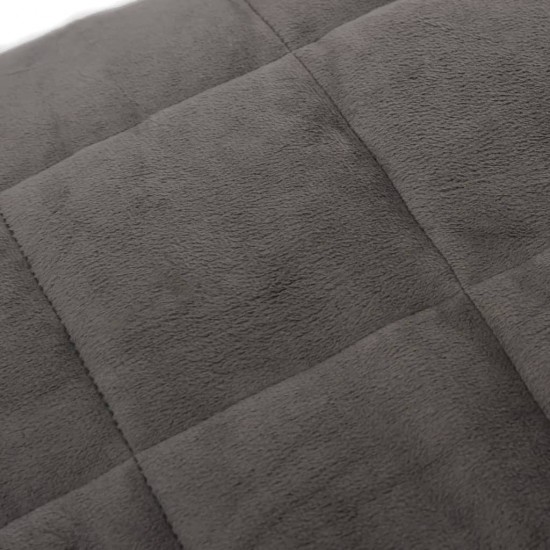 Sunki antklodė, pilkos spalvos, 150x200cm, audinys, 11kg