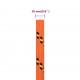 Valties virvė, oranžinės spalvos, 16mm, 100m, polipropilenas