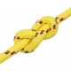 Valties virvė, geltonos spalvos, 20mm, 100m, polipropilenas
