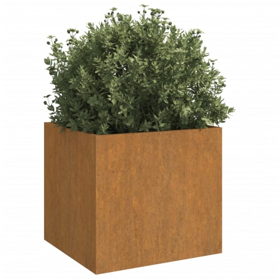 Loveliai, 2vnt., 42x40x39cm, Corten plienas