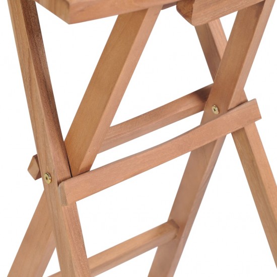 Sulankstomos baro kėdės, 2 vnt., tikmedžio medienos masyvas
