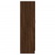 Drabužių spinta, ruda ąžuolo, 82,5x51,5x180cm, mediena