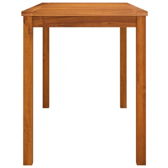 Sodo stalas, 110x55x67cm, akacijos medienos masyvas