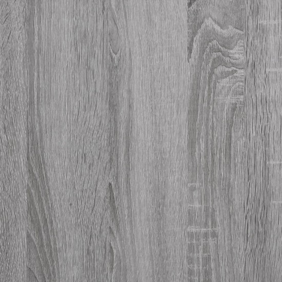 Šoninis staliukas, pilkas ąžuolo, 40x30x60cm, apdirbta mediena