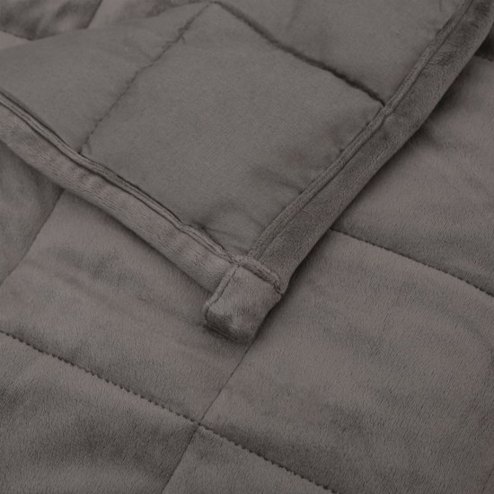Sunki antklodė, pilkos spalvos, 235x290cm, audinys, 11kg