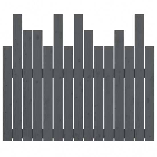 Sieninis galvūgalis, pilkas, 95,5x3x80cm, pušies masyvas