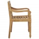 Batavia kėdės, 4vnt., tikmedžio medienos masyvas (2x43051)
