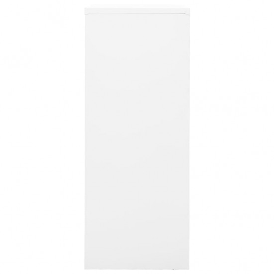 Biuro spintelė, baltos spalvos, 90x40x102cm, plienas