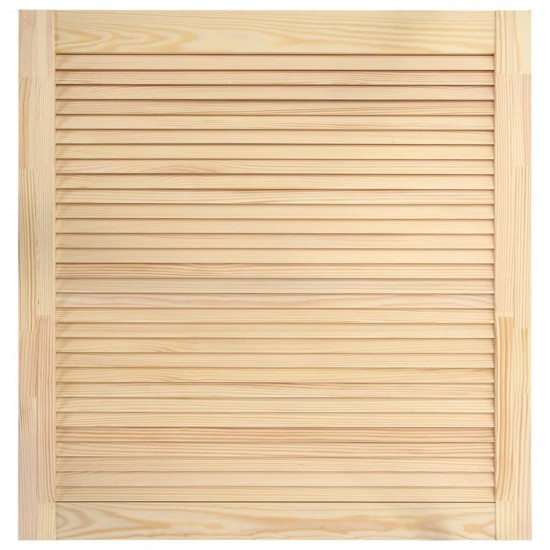 Žaliuzinės durelės, 4vnt., 61,5x59,4cm, pušies medienos masyvas