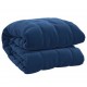 Sunki antklodė, mėlynos spalvos, 138x200cm, audinys, 10kg