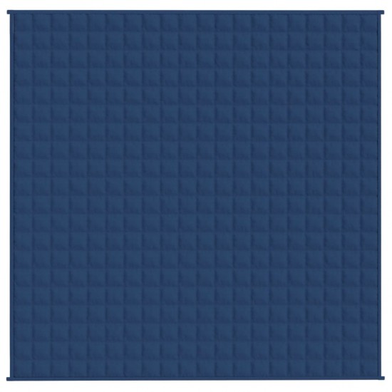 Sunki antklodė, mėlynos spalvos, 200x200cm, audinys, 13kg