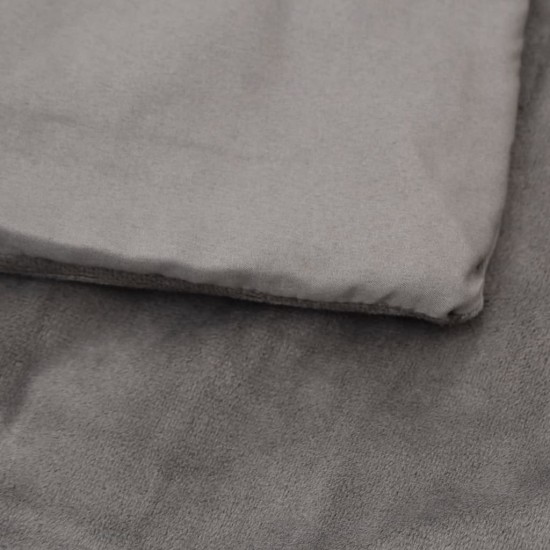 Sunki antklodė su užvalkalu, pilka, 200x225cm, audinys, 13kg