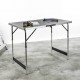 HI Sulankstomas stalas, 100x60x94 cm, aliuminis