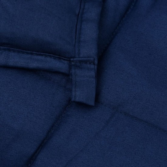 Sunki antklodė, mėlynos spalvos, 150x200cm, audinys, 11kg