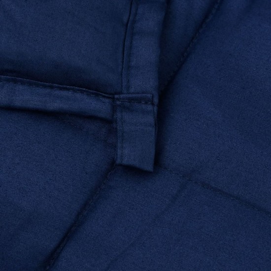 Sunki antklodė, mėlynos spalvos, 220x260cm, audinys, 11kg