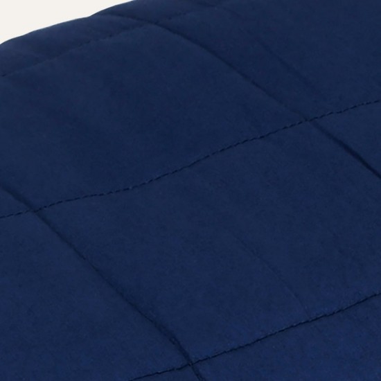 Sunki antklodė, mėlynos spalvos, 120x180cm, audinys, 9kg