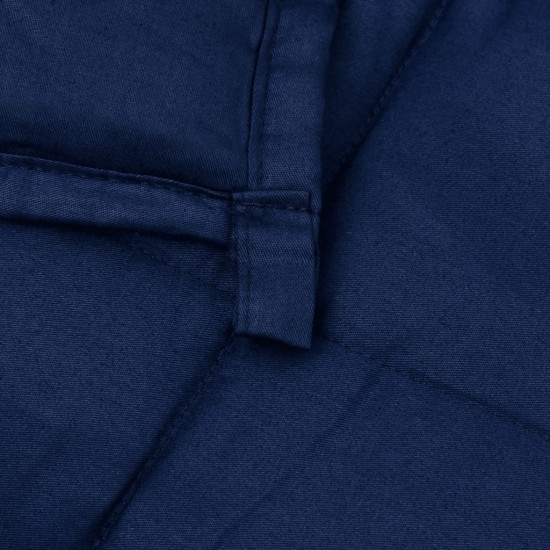 Sunki antklodė, mėlynos spalvos, 155x220cm, audinys, 11kg