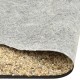 Tvenkinio danga su akmenukais, smėlio spalvos, 150x60cm