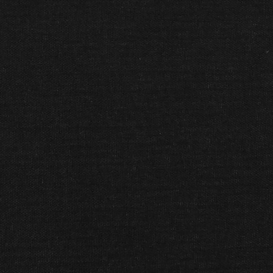 Lova su spyruoklėmis ir čiužiniu, juoda, 90x200 cm, audinys