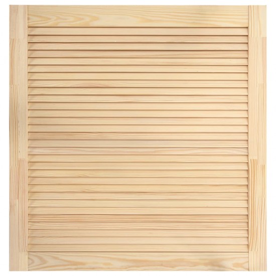 Žaliuzinės durelės, 61,5x59,4cm, pušies medienos masyvas