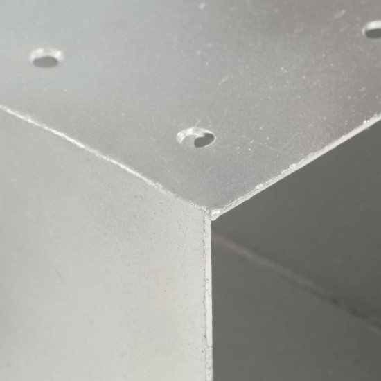 Stulpo sujungimas, 101x101mm, galvanizuotas metalas, X formos