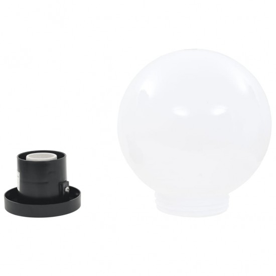 LED lempos, rutulio formos, 2vnt., sferiniai, 20cm, PMMA