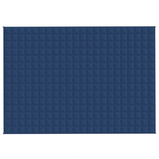 Sunki antklodė, mėlynos spalvos, 155x220cm, audinys, 7kg