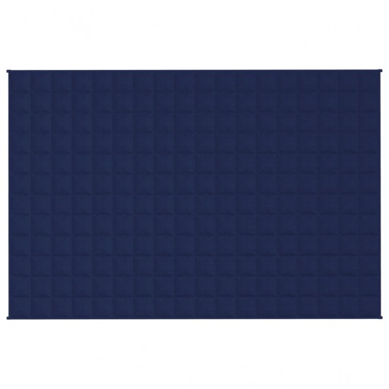 Sunki antklodė, mėlynos spalvos, 120x180cm, audinys, 5kg