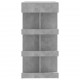 Baro stalas su lentyna, betono pilkas, 100x50x101,5cm, MDP