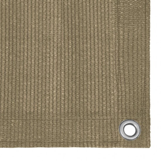Palapinės kilimėlis, taupe spalvos, 400x700cm, HDPE