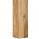 Kavos staliukas, 80x80x40cm, akacijos medienos masyvas
