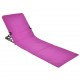 HI Sulankstomas paplūdimio kilimėlis-kėdė, rožinės spalvos, PVC