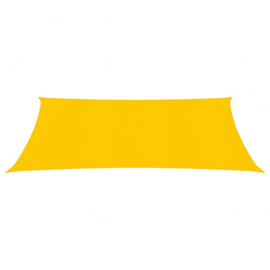 Uždanga nuo saulės, geltonos spalvos, 2,5x5m, HDPE, 160g/m²