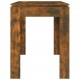Valgomojo stalas, dūminio ąžuolo, 120x60x76cm, mediena