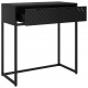 Konsolinis staliukas, juodos spalvos, 72x35x75cm, plienas